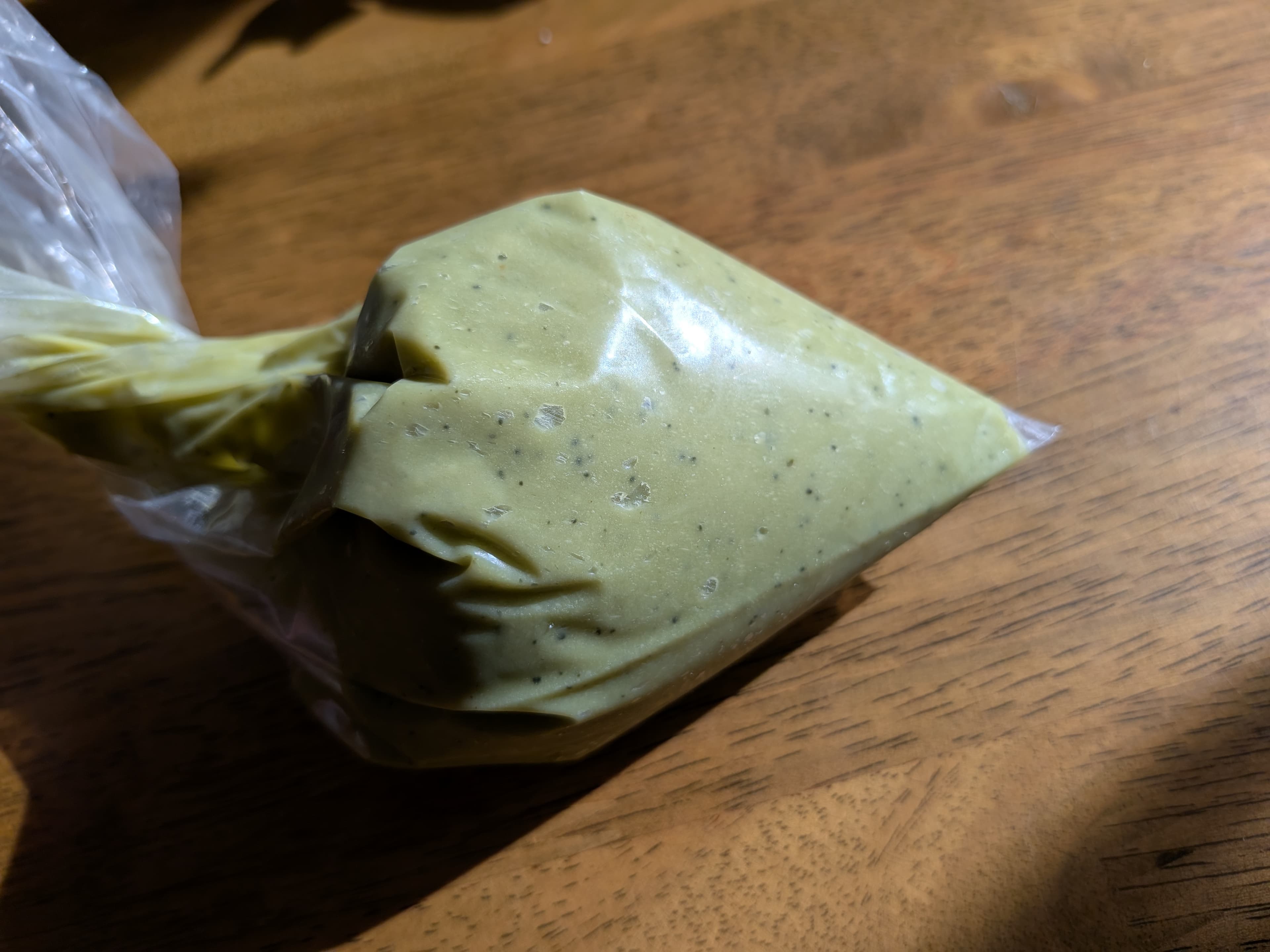 Matcha white chocolate ganache