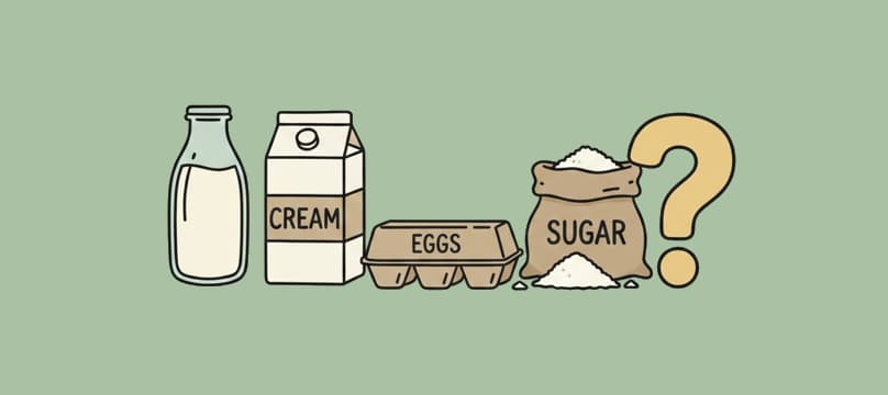 Which ingredients do I need to make great ice cream?